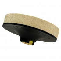 КРУГ ПОЛИРОВАЛЬНЫЙ НЕПРЕРЫВНЫЙ ИЗ НАТУРАЛЬНОГО ВОЙЛОКА 125мм М14 ТОЛЩИНА 20мм