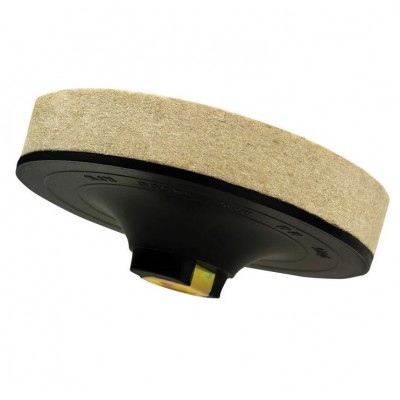 КРУГ ПОЛИРОВАЛЬНЫЙ НЕПРЕРЫВНЫЙ ИЗ НАТУРАЛЬНОГО ВОЙЛОКА 125мм М14 ТОЛЩИНА 20мм