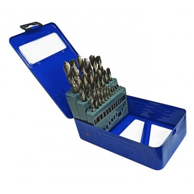 НАБОР СВЕРЛ HSS 25 предметов от 1 до 13 мм