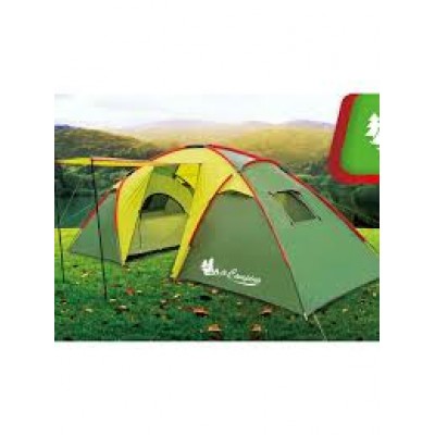 Шестиместная палатка с 2 комнатами и залом