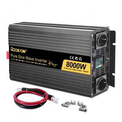 Инвертор автомобильный RDDSPON XBK 12-220В, 8000 Вт