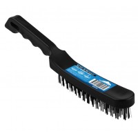 ЩЕТКА ПО МЕТАЛЛУ С ПЛАСТ. РУЧКОЙ 4-ряд (12/ 120)
