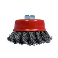 ЩЕТКА ДЛЯ УШМ 125 ММ, М14 КРУЧЕНАЯ жесткая (1/ 45)