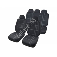 Чехлы на сиденья 9пр., черные+серая нитка М5, Classic series /1/10_