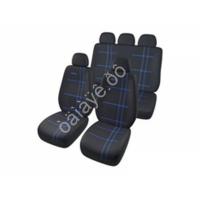 Чехлы на сиденья 9пр., черные+синяя нитка М5, Classic series /1/10_