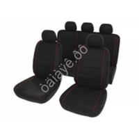 Чехлы на сиденья 9пр., черные+2 красных нити М5, Lines series /1/10_