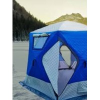 Трехслойная зимняя палатка куб (300х300х205см)