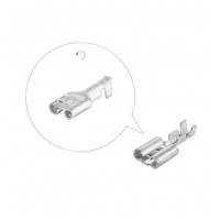 Клемма "мама" серия 6,3мм, наружная К5 (под провод от 0,50 до 1,00 мм кв., лужен.) мин.100шт