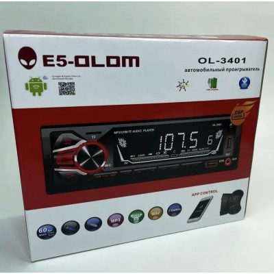 Магнитола E5-Olom OL-3401