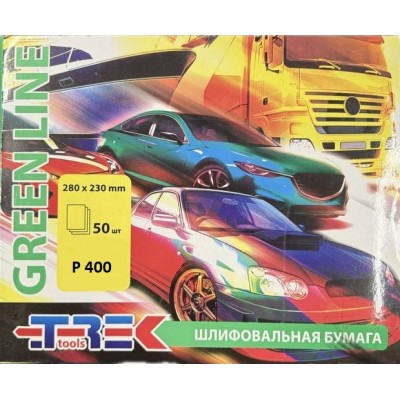 Шлифовальная бумага Greenline Trek P400