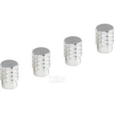 Колпачки на вентиль, алюминий, 4шт