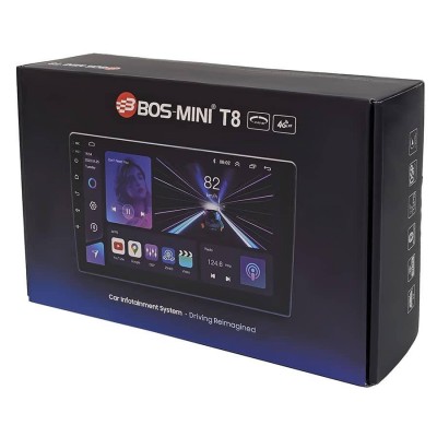 Автомагнитола 2DIN BOS-MINI T8 Android 4G+64GB 4G 9"
