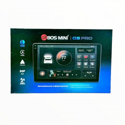 Автомагнитола 2DIN BOS-MINI Q5 PRO Android 4+64GB 9"