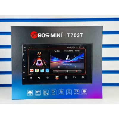 Автомагнитола 2DIN BOS-MINI  T7037 Android 4G+64GB 7"