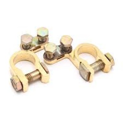 Клемма АКБ УСИЛЕННАЯ Латунь (к-т 2 шт.)