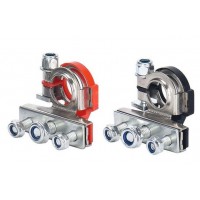 Клемма АКБ три шплинта M6-M8-M6 (к-т 2 шт.)