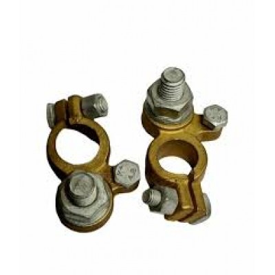 Клемма АКБ Евро под болт шпилька M12 усиленная (к-т 2 шт.)