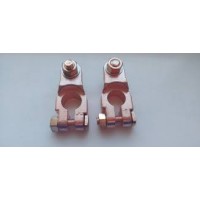 Клемма аккумуляторная медь, европейская, СТАНДАРТ (к-т 2 шт.)