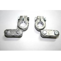 Клеммы АКБ свинцовые грузовая  боковая (к-т 2 шт.) 