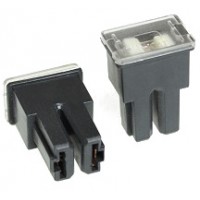 Предохранитель W228-C картриджный гнездовой стандарт  80A (сплав Zn) (19,7x12,8мм,h31) TM Nord YADA