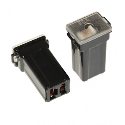 Предохранитель W228-B картриджный гнездовой MINI  80A (сплав Zn) (16,2x12,2мм,h27,4) TM Nord YADA