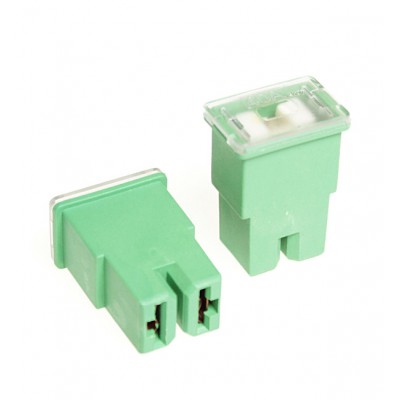 Предохранитель W228-F картриджный гнездовой станд. (кор.нож.)  40A (сплав Zn) (19,7x12,8мм TM Nord Y