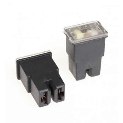 Предохранитель W228-F картриджный гнездовой станд. (кор.нож.)  80A (сплав Zn) (19,7x12,8мм TM Nord Y