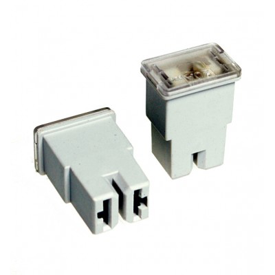 Предохранитель W228-F картриджный гнездовой станд. (кор.нож.)  20A (сплав Zn) (19,7x12,8мм TM Nord Y