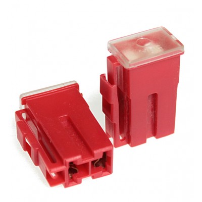 Предохранитель W228-G-L картриджный с клипсой MAXI  50A (сплав Zn) (24,5x12,8мм,h38) TM Nord YADA