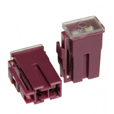 Предохранитель W228-G-L картриджный с клипсой MAXI  90A (сплав Zn) (24,5x12,8мм,h38) TM Nord YADA