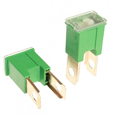 Предохранитель W228-M картриджный штыревой  40A (сплав Zn) (24,7x15,1мм,h46,6) TM Nord YADA