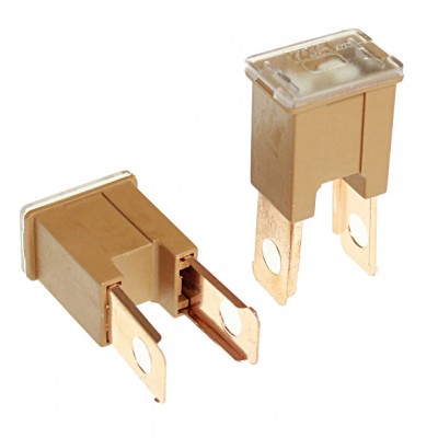 Предохранитель W228-M картриджный штыревой  70A (сплав Zn) (24,7x15,1мм,h46,6) TM Nord YADA