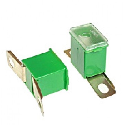 Предохранитель W228-S картр. штыревой разогн.  40A (сплав Zn) (22,5(48,8)x15,5,h21,8) (JAPVAL 48) TM