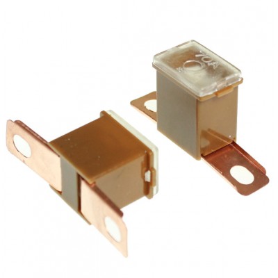 Предохранитель W228-S картр. штыревой разогн.  70A (сплав Zn) (22,5(48,8)x15,5,h21,8) (JAPVAL 48) TM