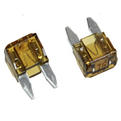 Предохранитель MINI  7,5A (сплав Zn) (10,9x3,9мм,h16,3) W269 TM Nord YADA