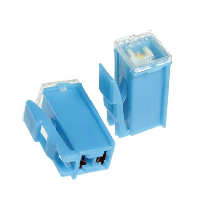 Предохранитель W228-G-S картриджный с клипсой MINI  20A (сплав Zn) (12,8x13,5мм,h30,2) TM Nord YADA