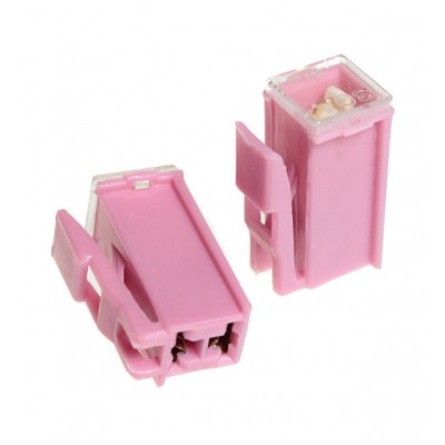 Предохранитель W228-G-S картриджный с клипсой MINI  30A (сплав Zn) (12,8x13,5мм,h30,2) TM Nord YADA