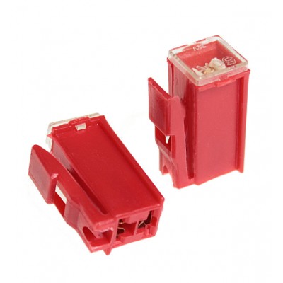 Предохранитель W228-G-S картриджный с клипсой MINI  50A (сплав Zn) (12,8x13,5мм,h30,2) TM Nord YADA