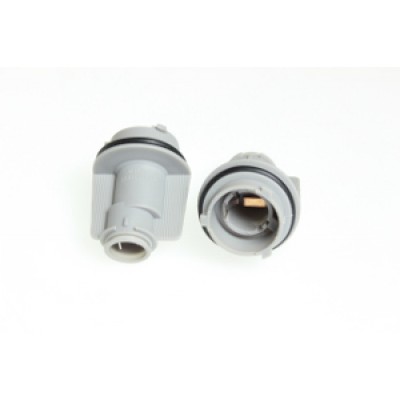 Патрон под лампу PY21W BAU15s (тип  3) прямой, пластик TM Nord YADA