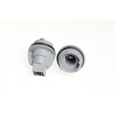 Патрон под лампу PY21W BAU15s (тип  7) прямой, пластик TM Nord YADA