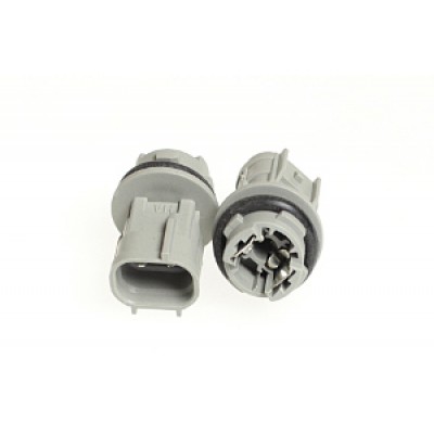 Патрон под лампу W5W (Т10 тип 12) прямой, пластик TM Nord YADA