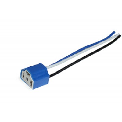 Патрон под лампу H4 с проводами, прямой, керамика TM Nord YADA