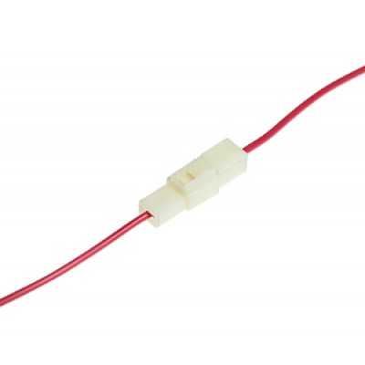 Колодка соединительная   1 конт. 6,3 мм (м+п) с проводами TM Nord YADA