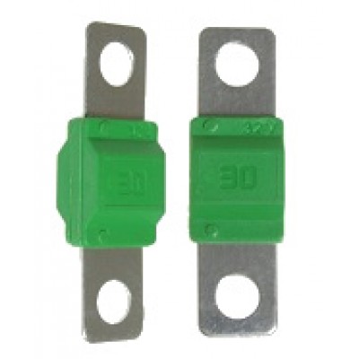 Предохранитель ABF-405 ленточный с изолятором  30A (сплав Zn) (40,8x12,1мм,d5,6мм) TM Nord YADA