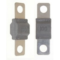 Предохранитель ABF-405 ленточный с изолятором 100A (сплав Zn) (40,8x12,1мм,d5,6мм) TM Nord YADA