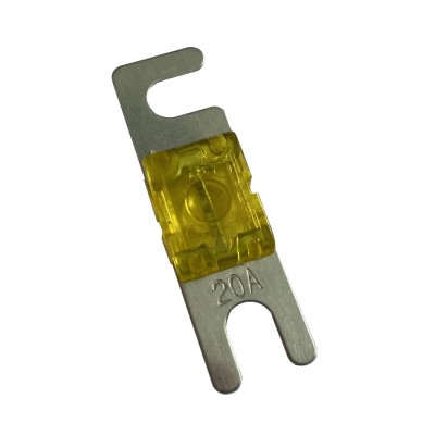 Предохранитель ABF-404 ленточный с изолятором  20A (сплав Zn) (42,2x16,2мм,d5,6мм) TM Nord YADA