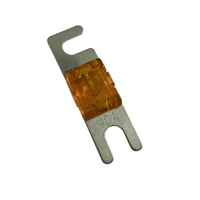 Предохранитель ABF-404 ленточный с изолятором  40A (сплав Zn) (42,2x16,2мм,d5,6мм) TM Nord YADA