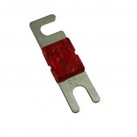 Предохранитель ABF-404 ленточный с изолятором  50A (сплав Zn) (42,2x16,2мм,d5,6мм) TM Nord YADA