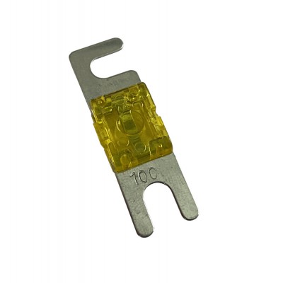 Предохранитель ABF-404 ленточный с изолятором 100A (сплав Zn) (42,2x16,2мм,d5,6мм) TM Nord YADA