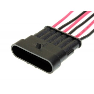 Колодка соединительная 6 конт. 1,5 мм герметичная (папа) TM Nord YADA